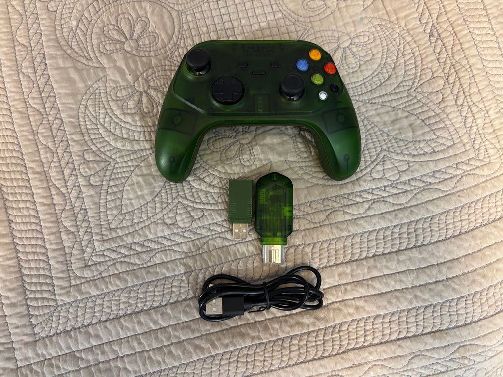 8TB Cerbios Modded Xbox Console Bundle - All US Xbox Titles + 80,000 Retro Titles - Retro Fighters Controller HDMI AC - Retro Modd