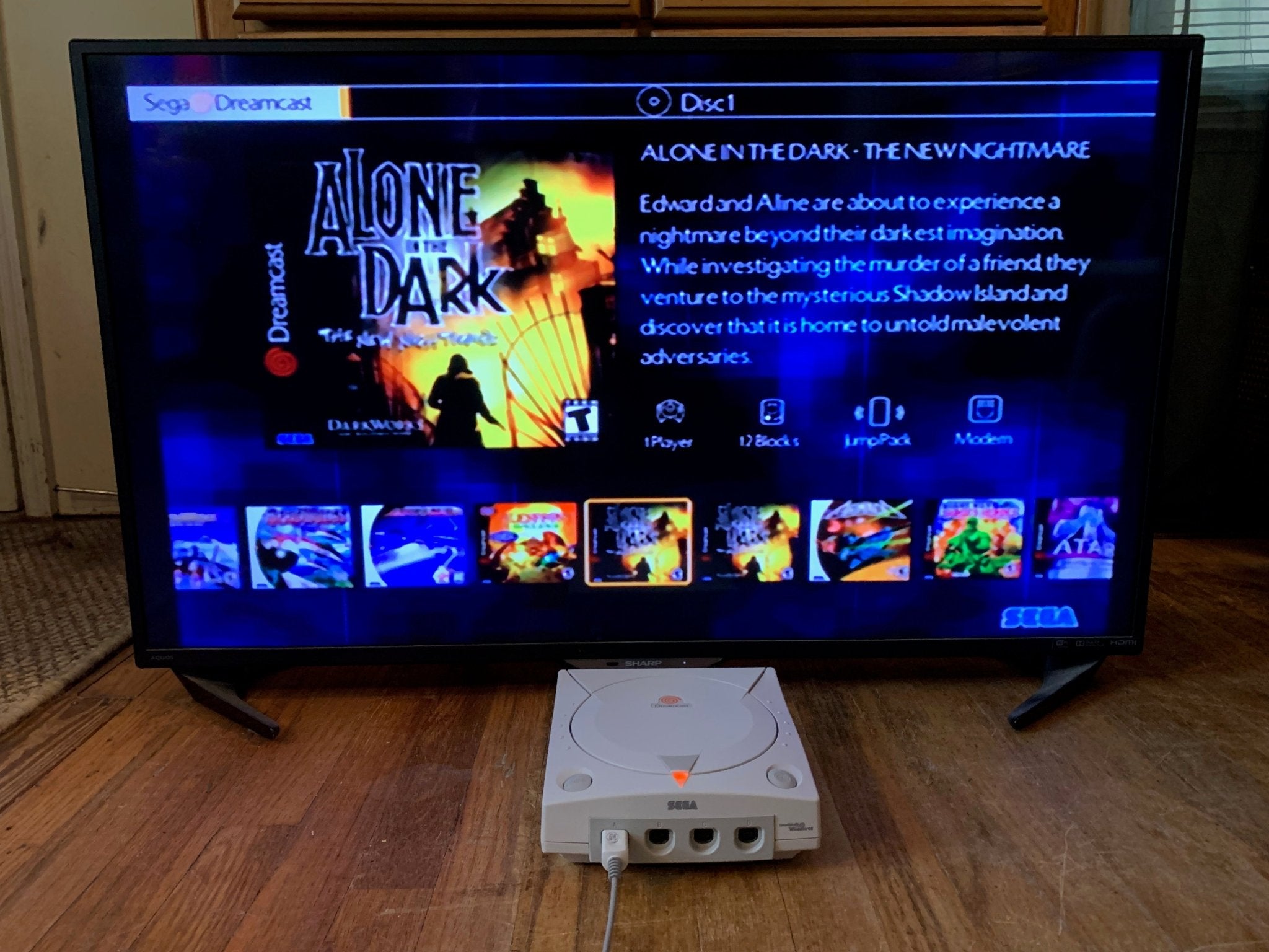 MODDED DREAMCAST CONSOLE - ALL US DREAMCAST TITLES - 2000+ RETRO TITLES (CONSOLE ONLY) - Retro Modd