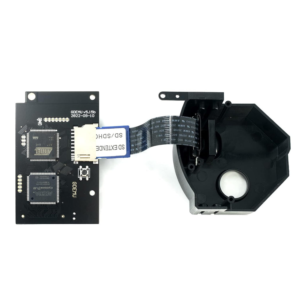 Modded Dreamcast Console Bundle - All US Dreamcast Titles - 1000s of Titles - GDEMU w/ 256GB Card - Controller VMU AV AC - Retro Modd