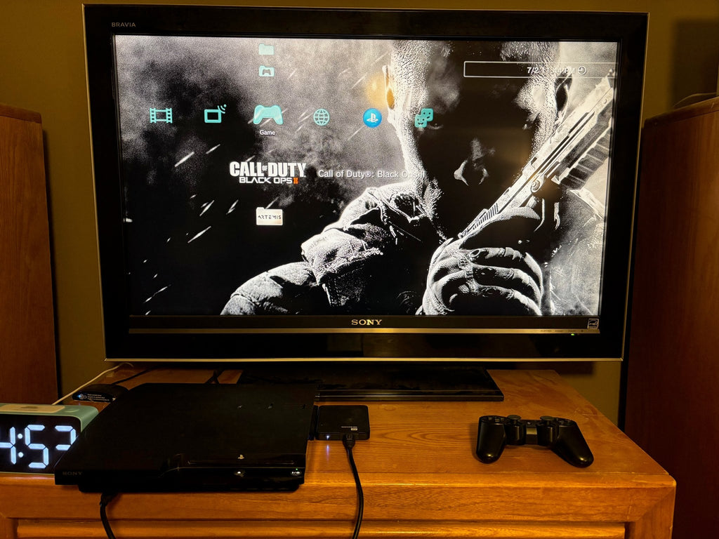 Modded PS3 - 100+ PS3 PS2 & PS1 Titles - 2TB Ext & 1TB Int HDD