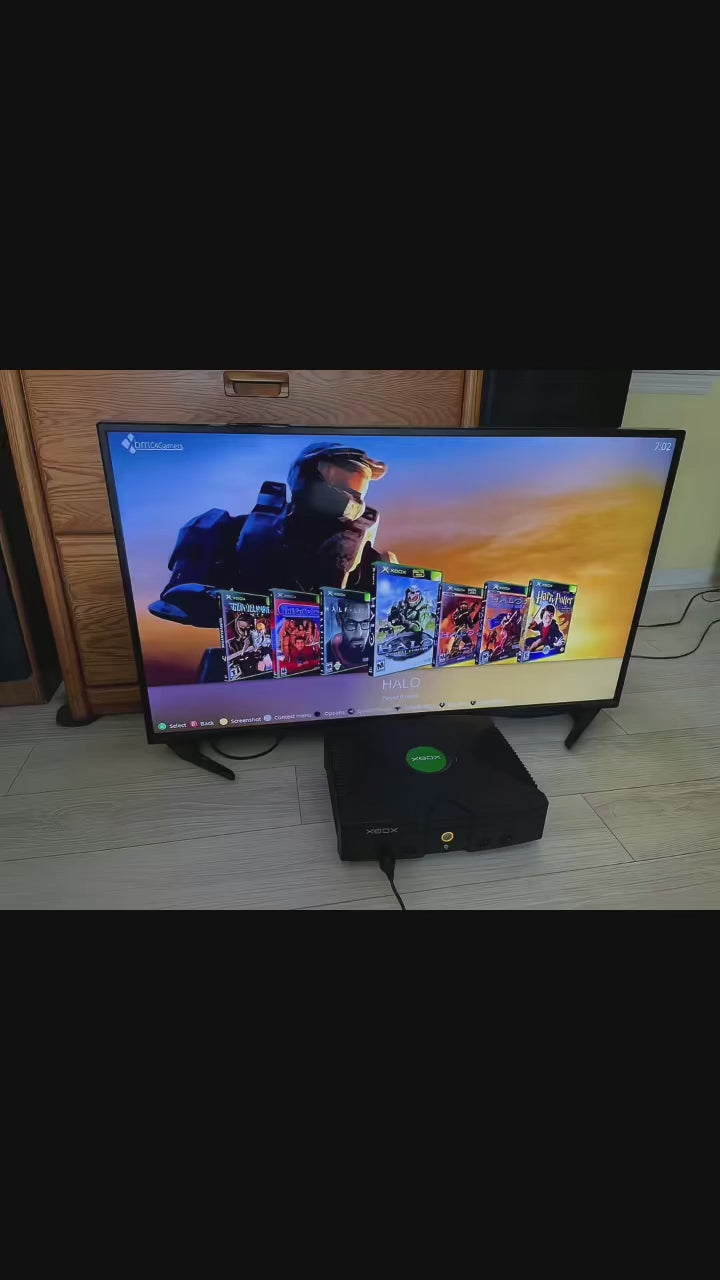 2TB MODDED XBOX CONSOLE - ALL US XBOX TITLES + 10,000 RETRO TITLES (CONSOLE ONLY)