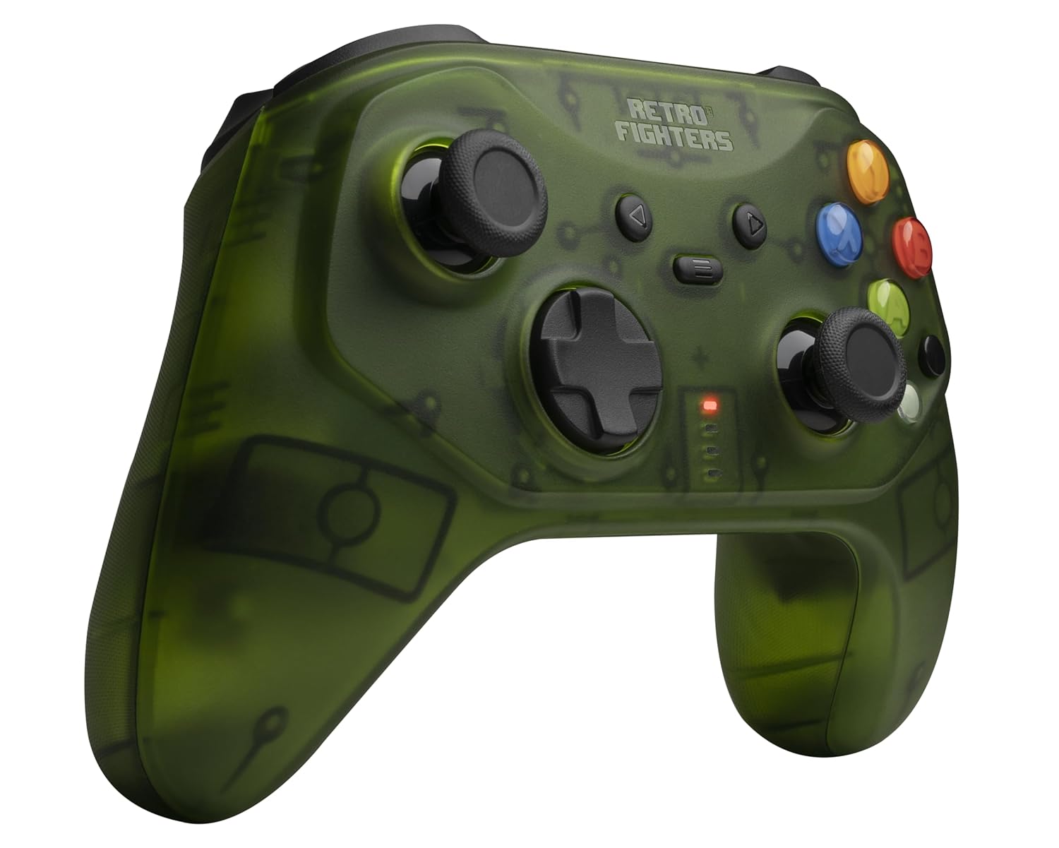 Retro Fighters Hunter Xbox Wireless Controller & Dongle - Modernized Original Xbox Controller - Retro Modd