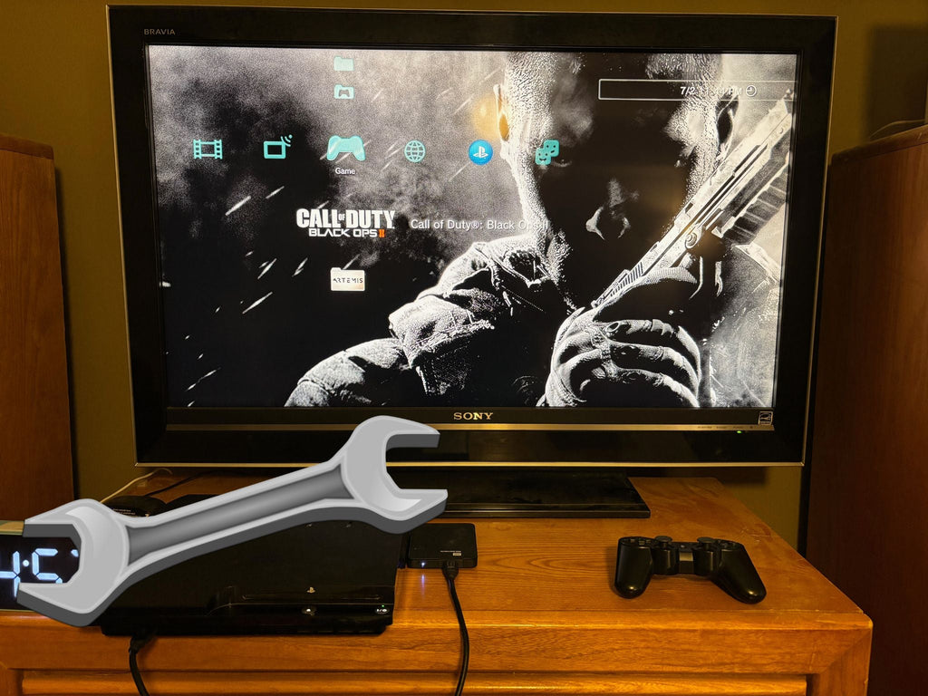 Send In Service for Modded PS3 - 500+ PS3 PS2 & PS1 Titles - 2TB Ext & 1TB Int HDD - Retro Modd